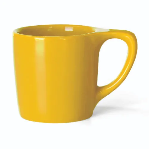[LINOYLW300C] 10oz Lino Coffee Mug - Yellow