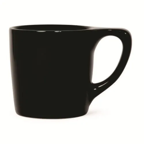 [LINOBLK355C] 12oz Lino Coffee Mug - Black